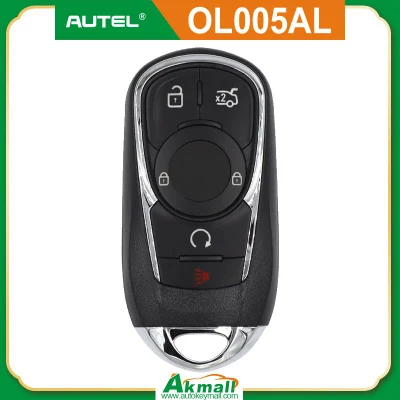 Autel Maxilm Премиум Стиль Ikeyol005al Универсальный смарт-дистанционный автомобильный ключ 4 + 1 кнопки для Maxiim Km100